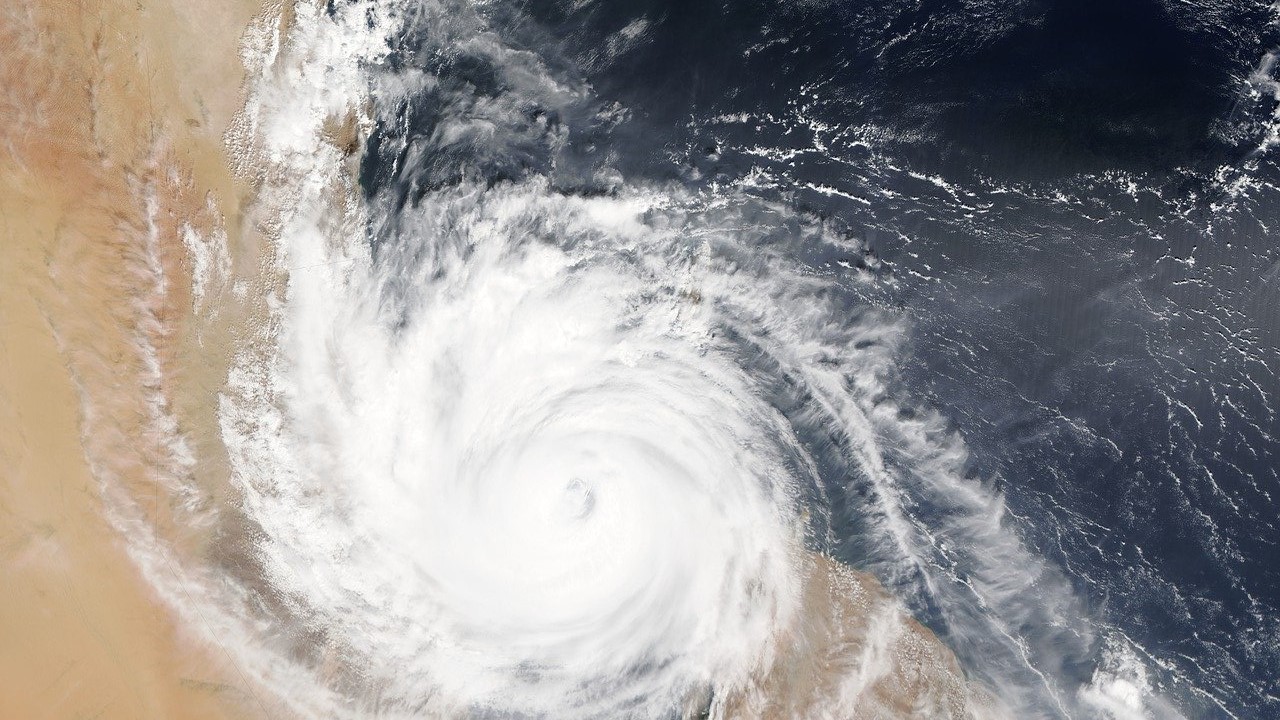 Image of Hurricane from space